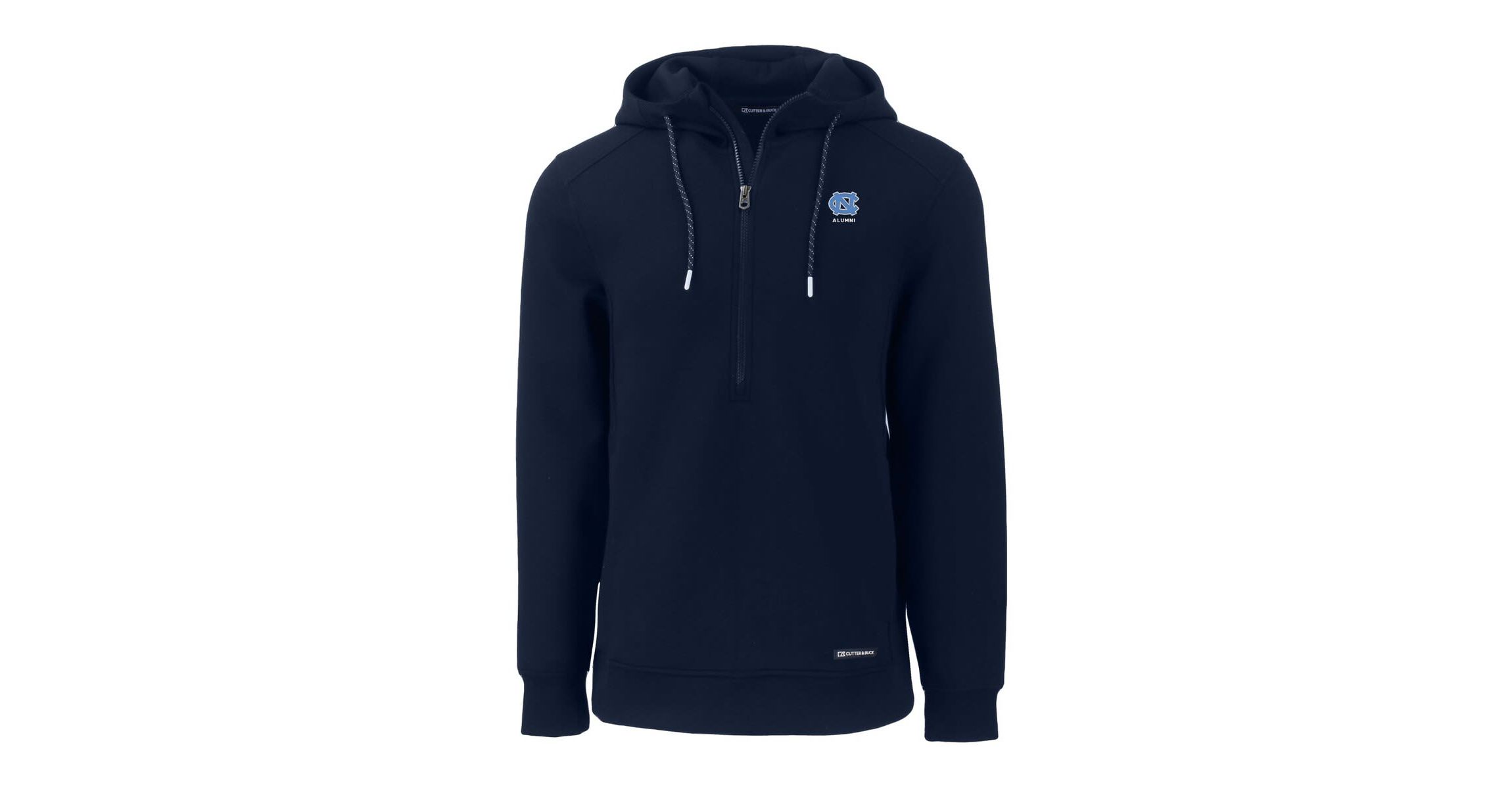 NCAA North Carolina Tar Heels Alumni Logo Roam Eco Recycled Half-Zip Pullover Hoodie