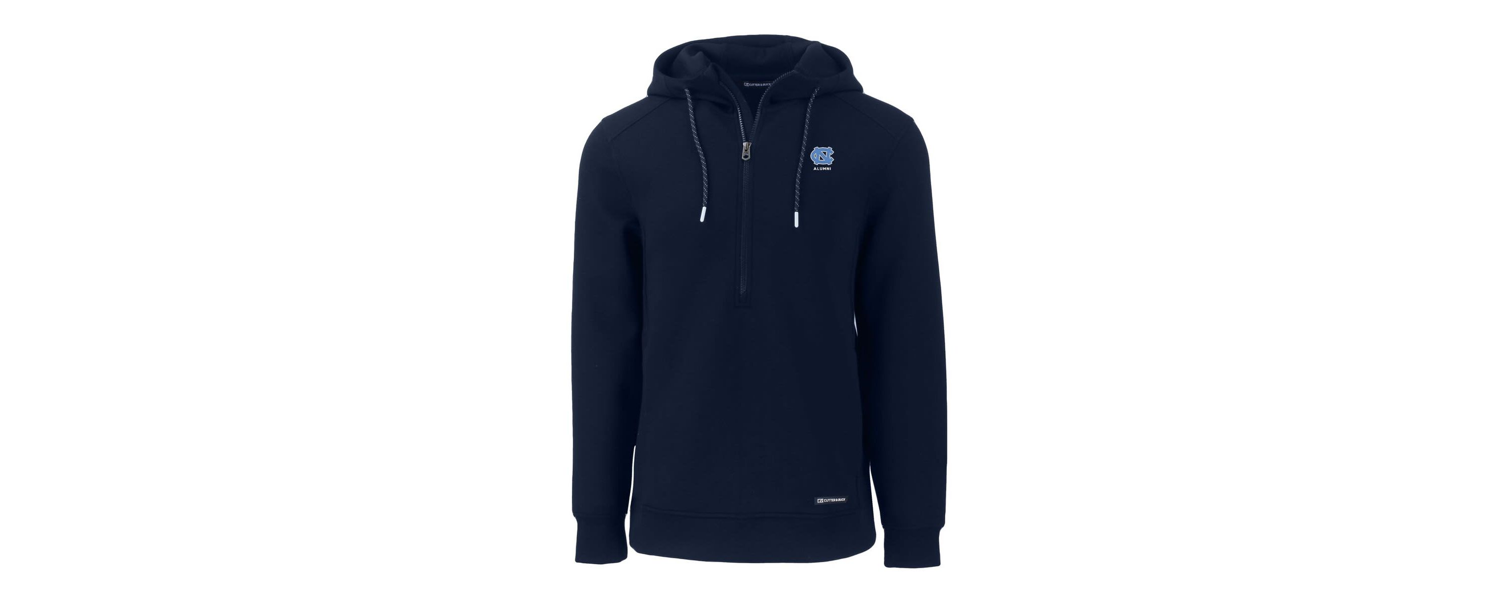 NCAA North Carolina Tar Heels Alumni Logo Roam Eco Recycled Half-Zip Pullover Hoodie