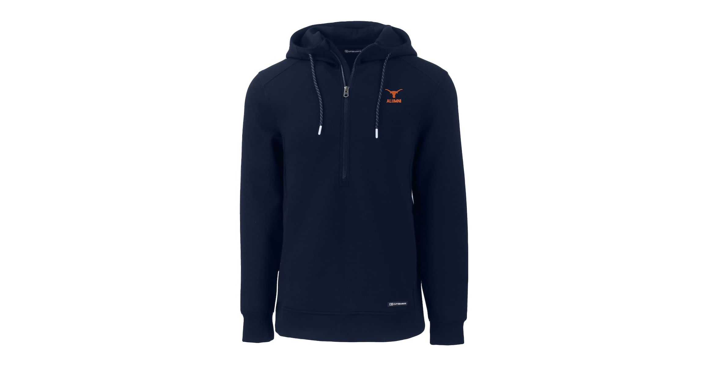 NCAA Texas Longhorns Alumni Logo Roam Eco Recycled Half-Zip Pullover Hoodie