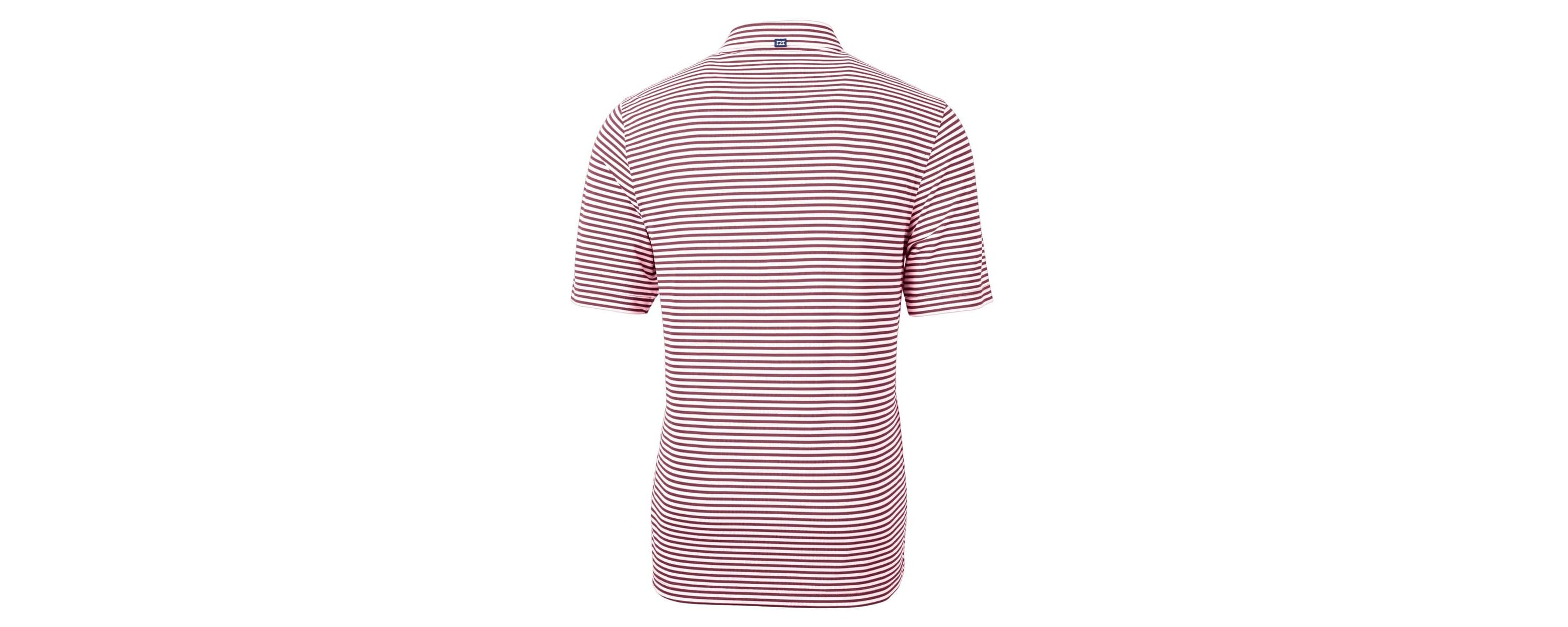 NCAA Florida State Seminoles Alumni Logo Virtue Eco Pique Stripe Recycled Polo