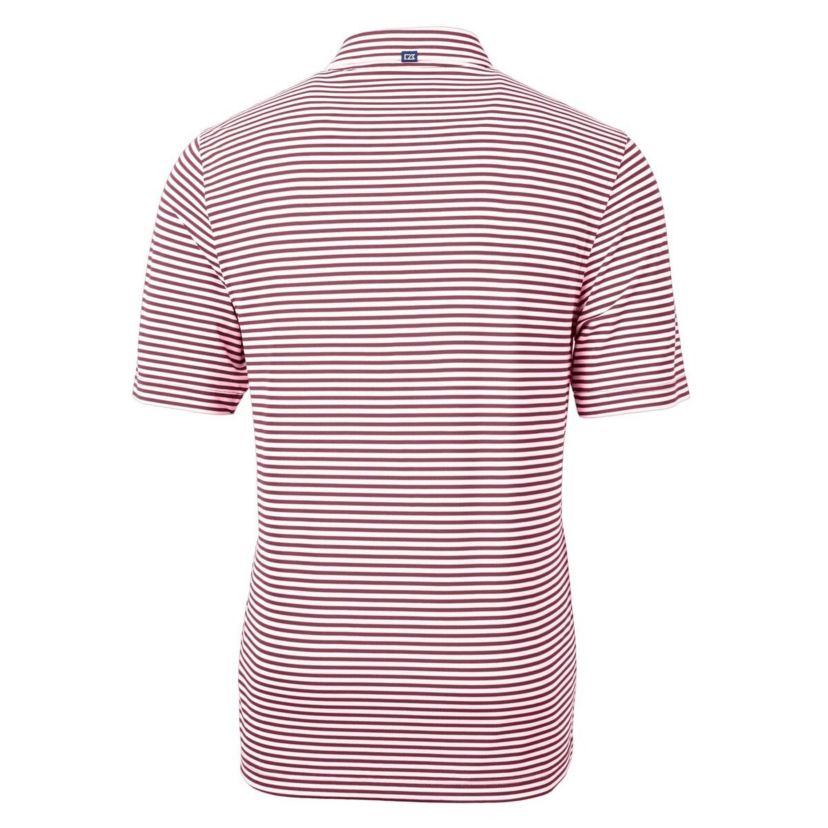 NCAA Florida State Seminoles Alumni Logo Virtue Eco Pique Stripe Recycled Polo