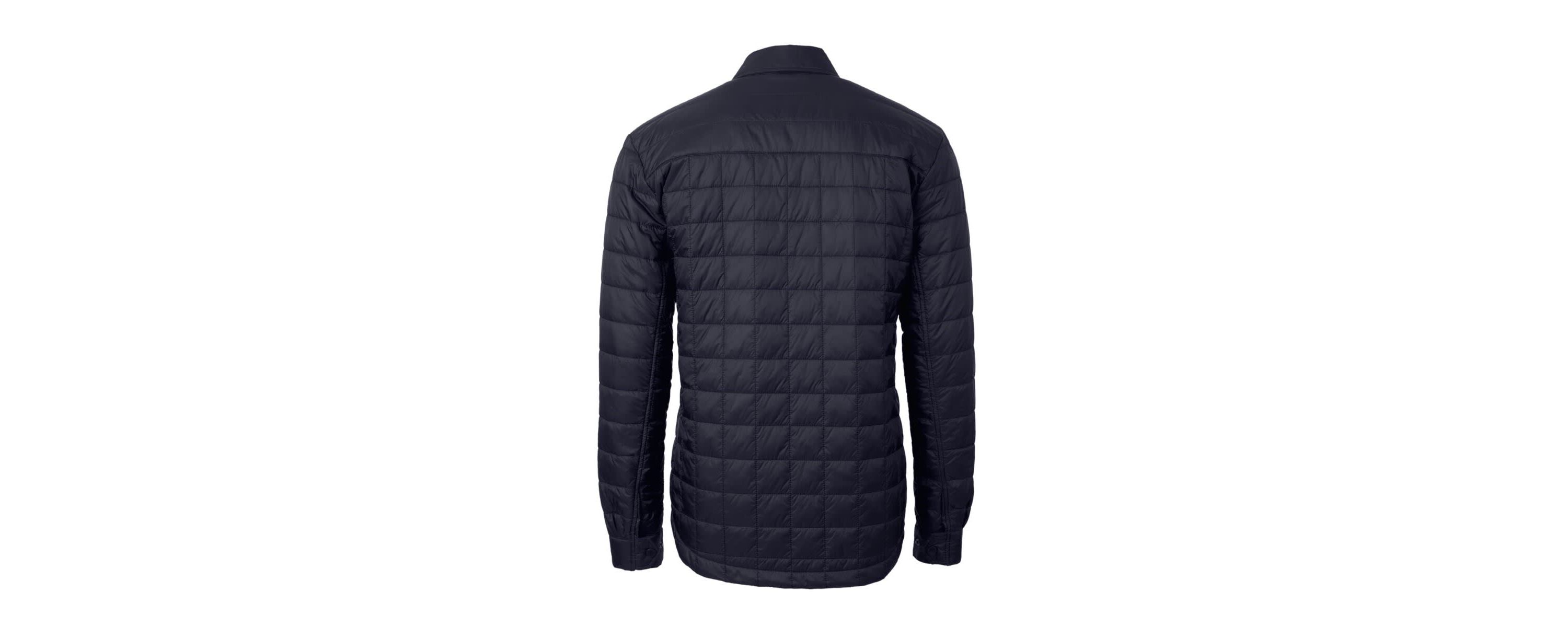 NCAA Notre Dame Fighting Irish Alumni Logo Rainier PrimaLoft Eco Insulated Quilted Button-Up Shacket