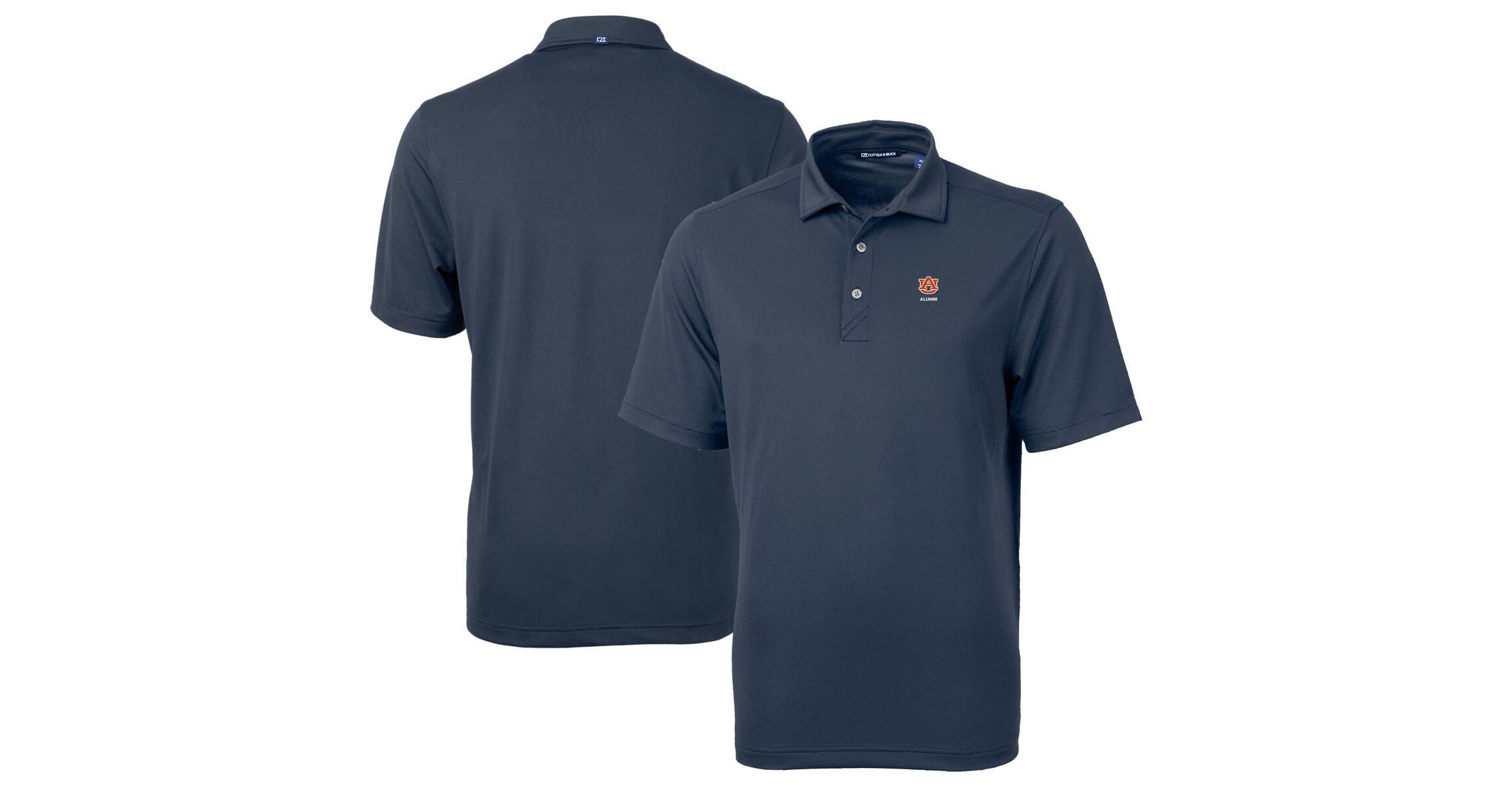NCAA Auburn Tigers Alumni Logo Virtue Eco Pique Recycled Polo