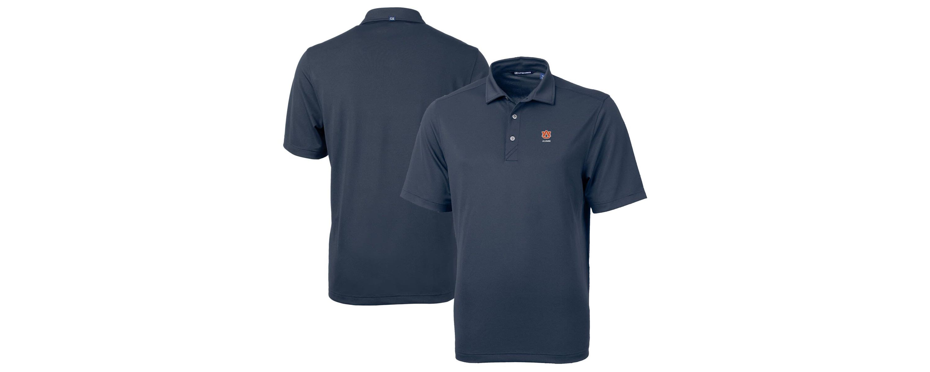 NCAA Auburn Tigers Alumni Logo Virtue Eco Pique Recycled Polo