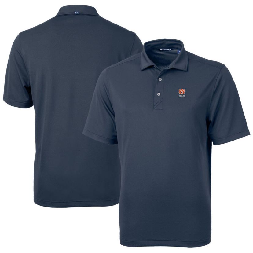 NCAA Auburn Tigers Alumni Logo Virtue Eco Pique Recycled Polo
