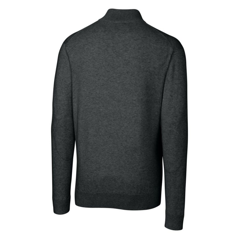 Alabama Crimson Tide NCAA Alabama Tide Alumni Logo Lakemont Tri-Blend Quarter-Zip Pullover Sweater