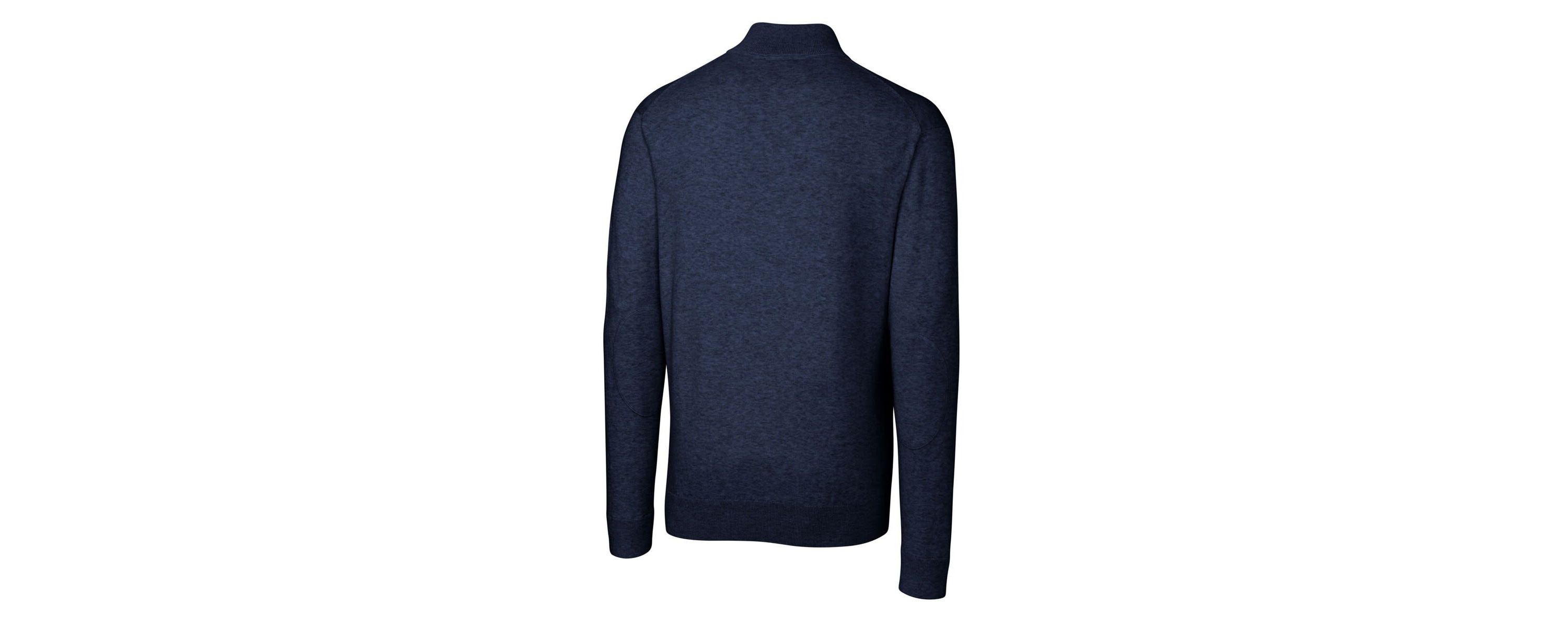 NCAA North Carolina Tar Heels Alumni Logo Lakemont Tri-Blend Quarter-Zip Pullover Sweater