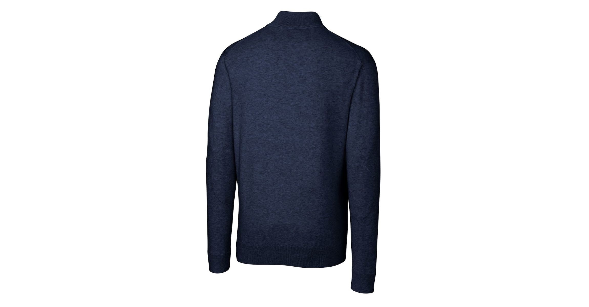 NCAA Notre Dame Fighting Irish Alumni Logo Lakemont Tri-Blend Quarter-Zip Pullover Sweater