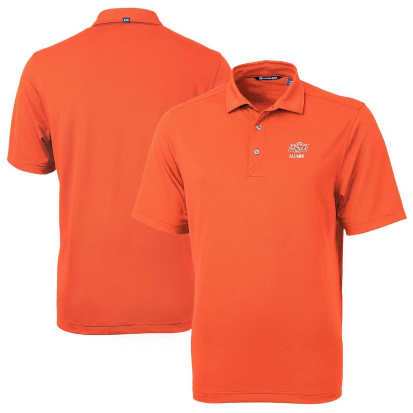 NCAA Oklahoma State Cowboys Alumni Logo Virtue Eco Pique Recycled Polo