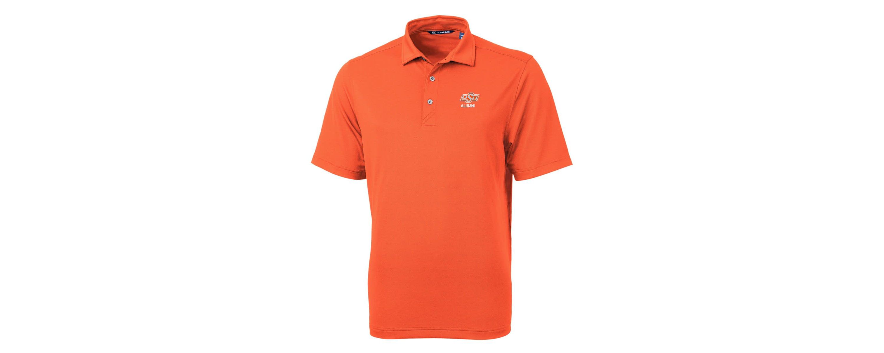 NCAA Oklahoma State Cowboys Alumni Logo Virtue Eco Pique Recycled Polo