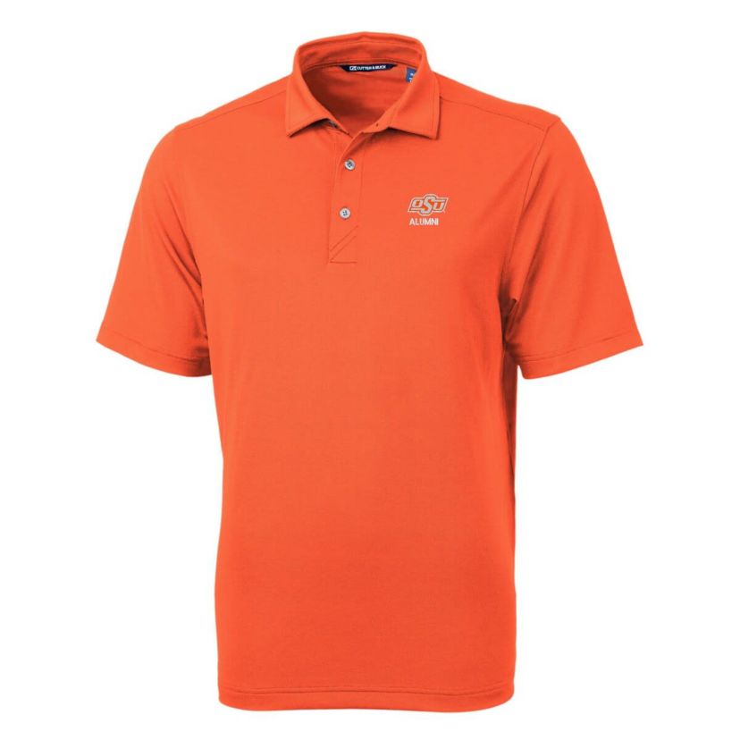 NCAA Oklahoma State Cowboys Alumni Logo Virtue Eco Pique Recycled Polo