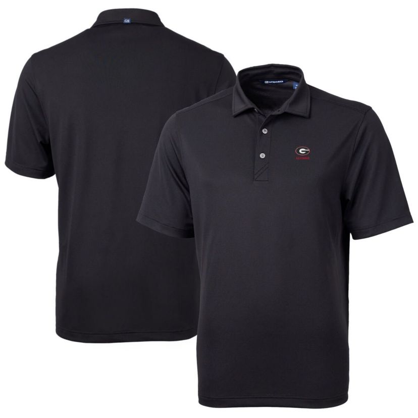 NCAA Georgia Bulldogs Alumni Logo Virtue Eco Pique Recycled Polo