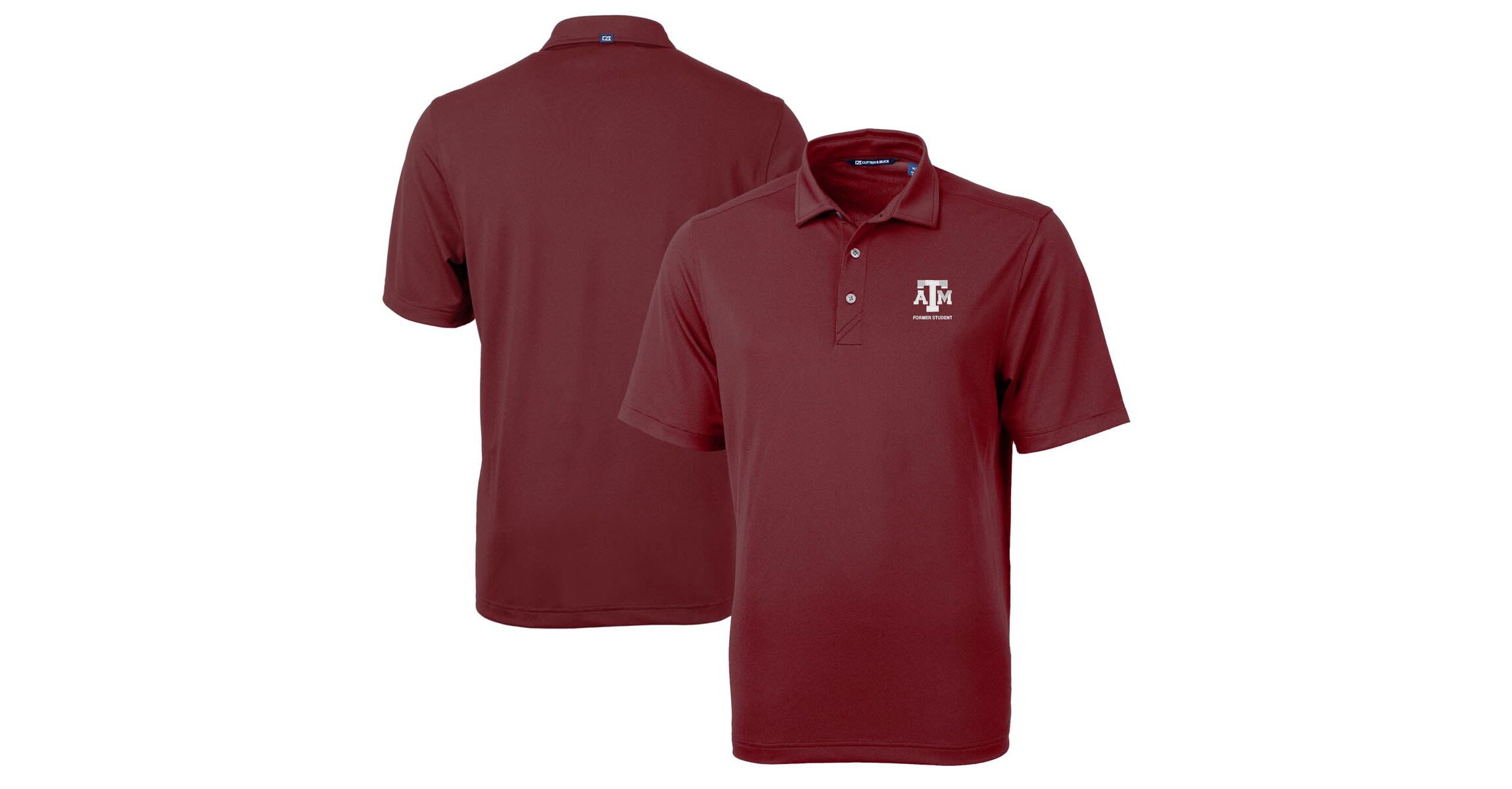 NCAA Texas A&M Aggies Alumni Logo Virtue Eco Pique Recycled Polo