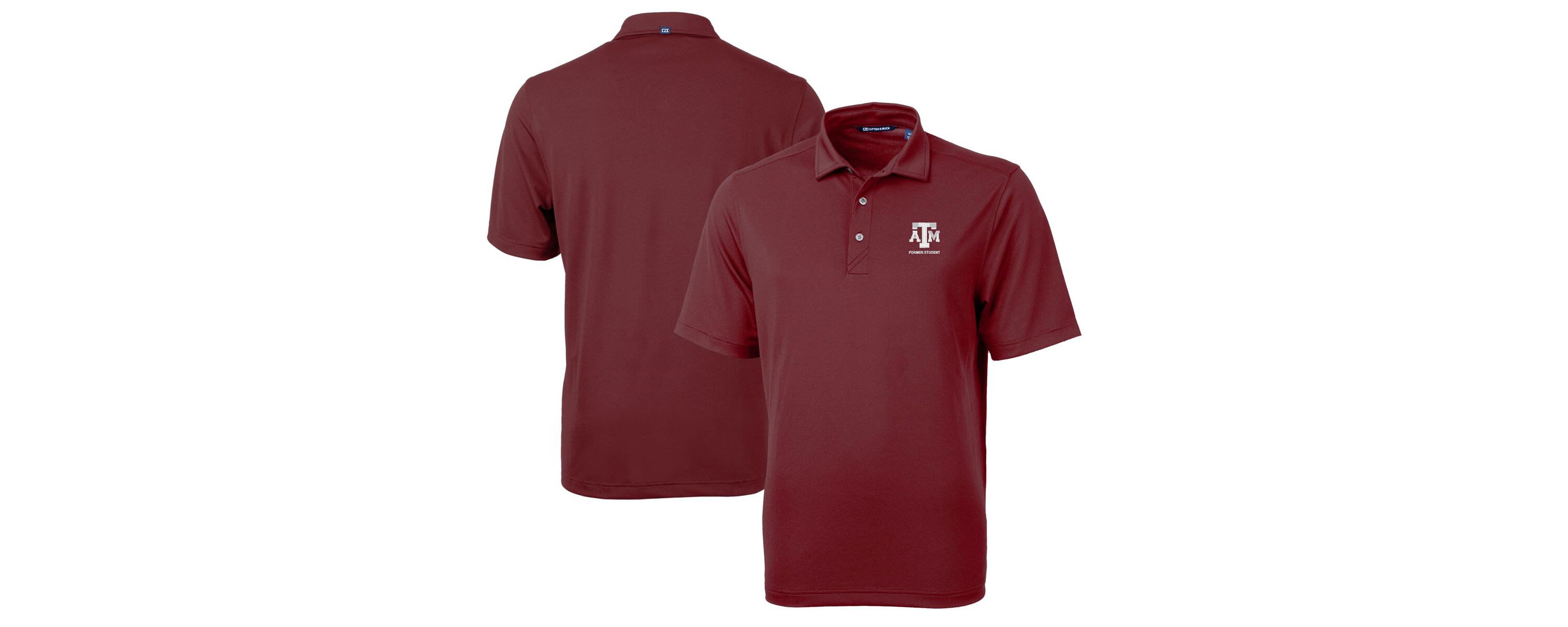 NCAA Texas A&M Aggies Alumni Logo Virtue Eco Pique Recycled Polo