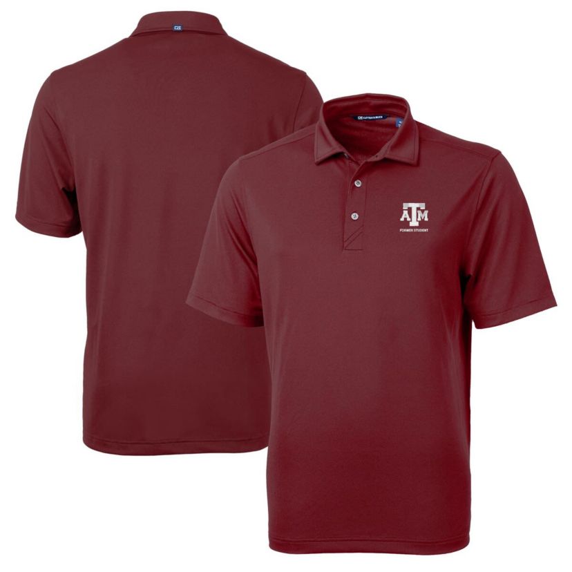 NCAA Texas A&M Aggies Alumni Logo Virtue Eco Pique Recycled Polo