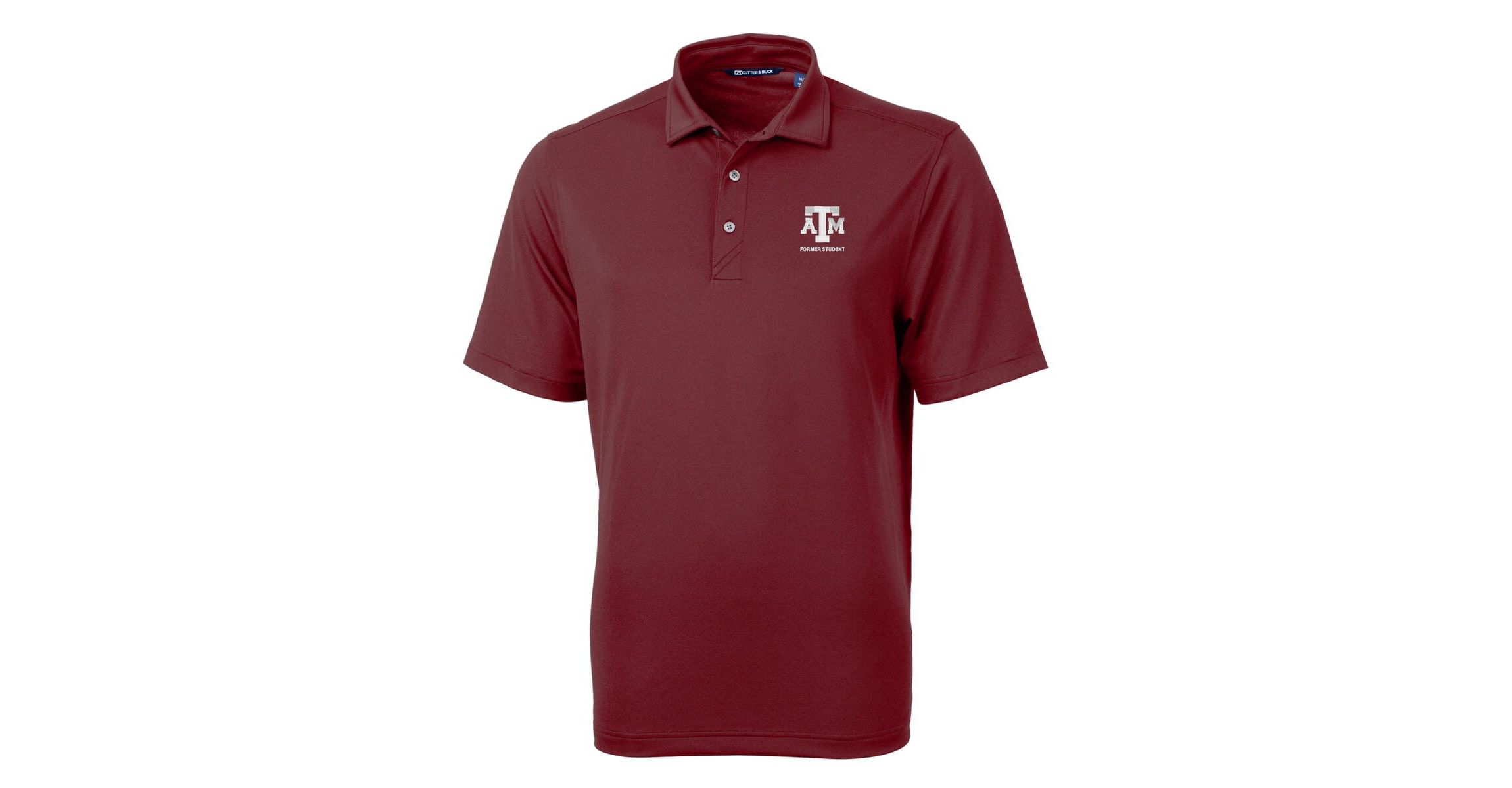 NCAA Texas A&M Aggies Alumni Logo Virtue Eco Pique Recycled Polo