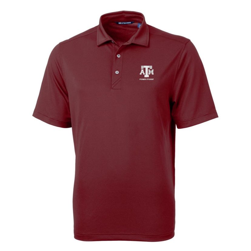 NCAA Texas A&M Aggies Alumni Logo Virtue Eco Pique Recycled Polo