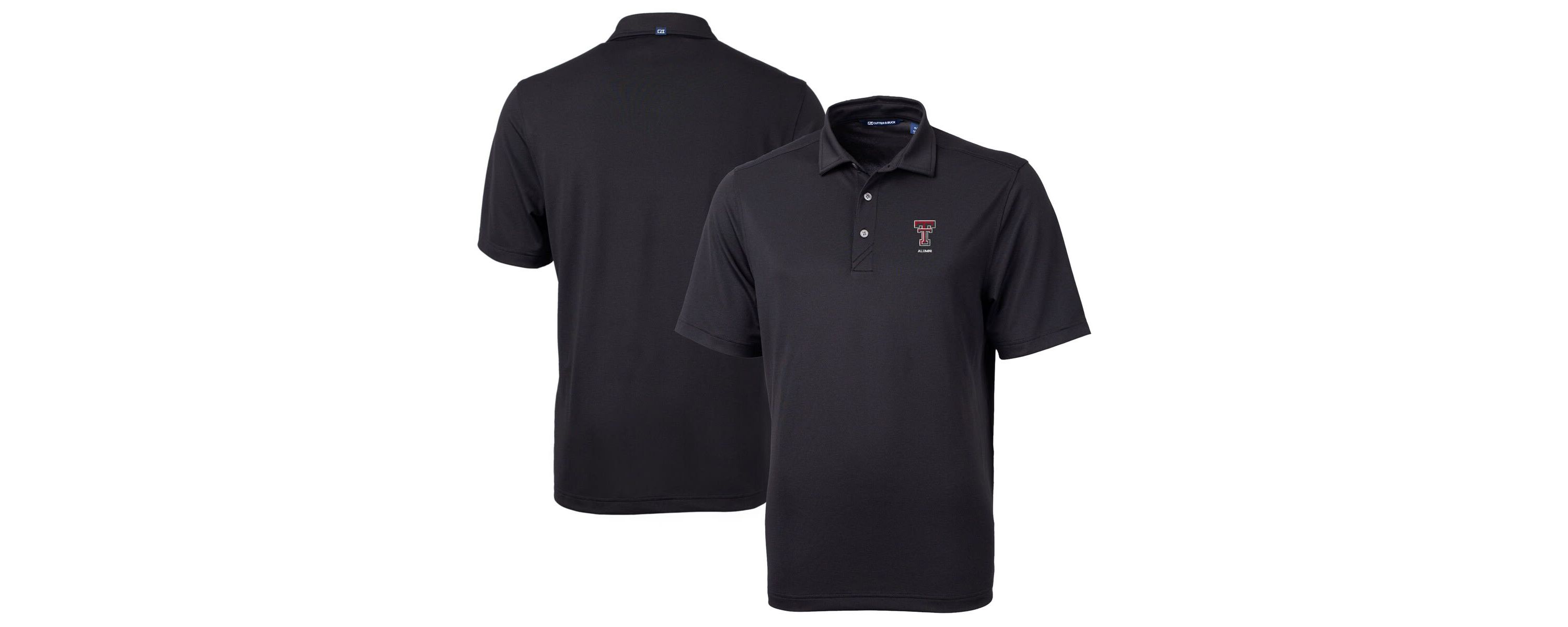 Texas Tech Red Raiders NCAA Texas Tech Raiders Alumni Logo Virtue Eco Pique Recycled Polo