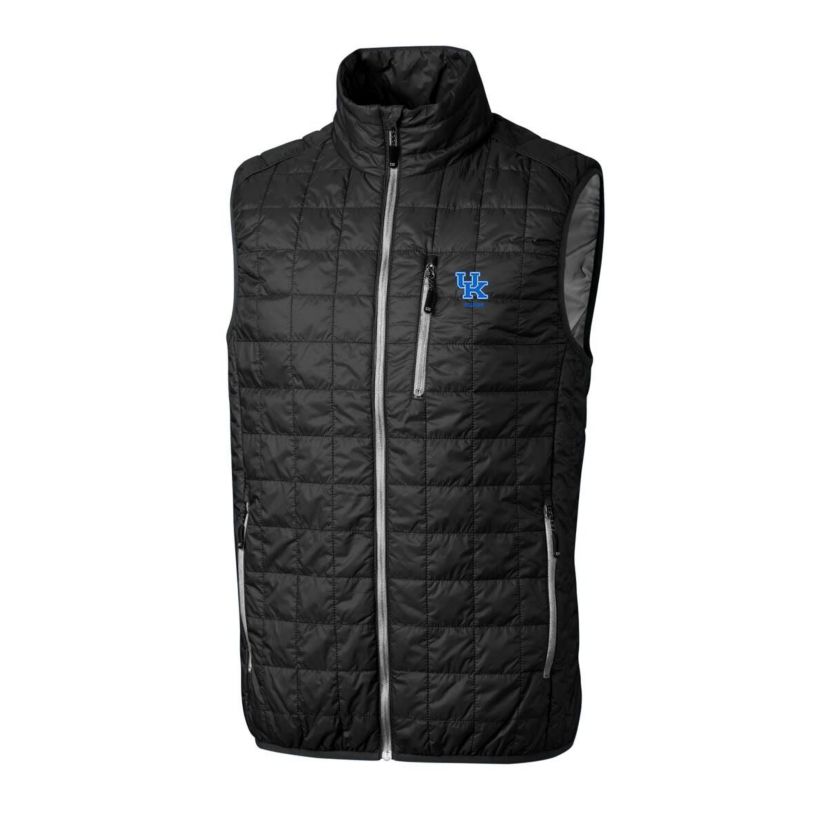NCAA Kentucky Wildcats Alumni Logo Rainier PrimaLoft Eco Insulated Full-Zip Puffer Vest