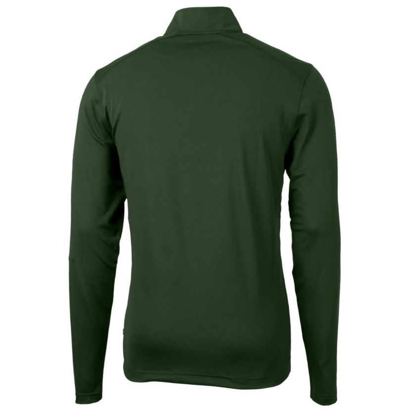 NCAA Notre Dame Fighting Irish Alumni Logo Virtue Eco Pique Recycled Quarter-Zip Pullover Top