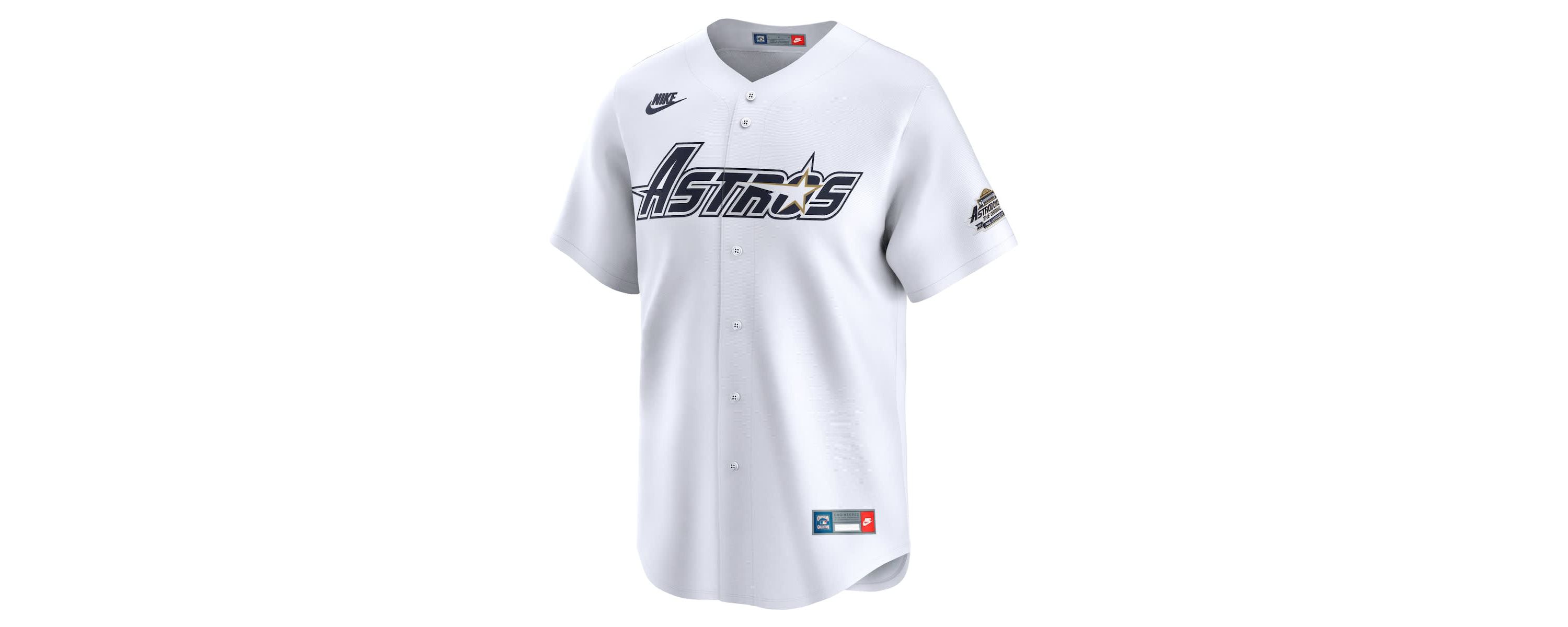 MLB Nike Jeff Bagwell Houston Astros Throwback Cooperstown Collection Limited Jersey