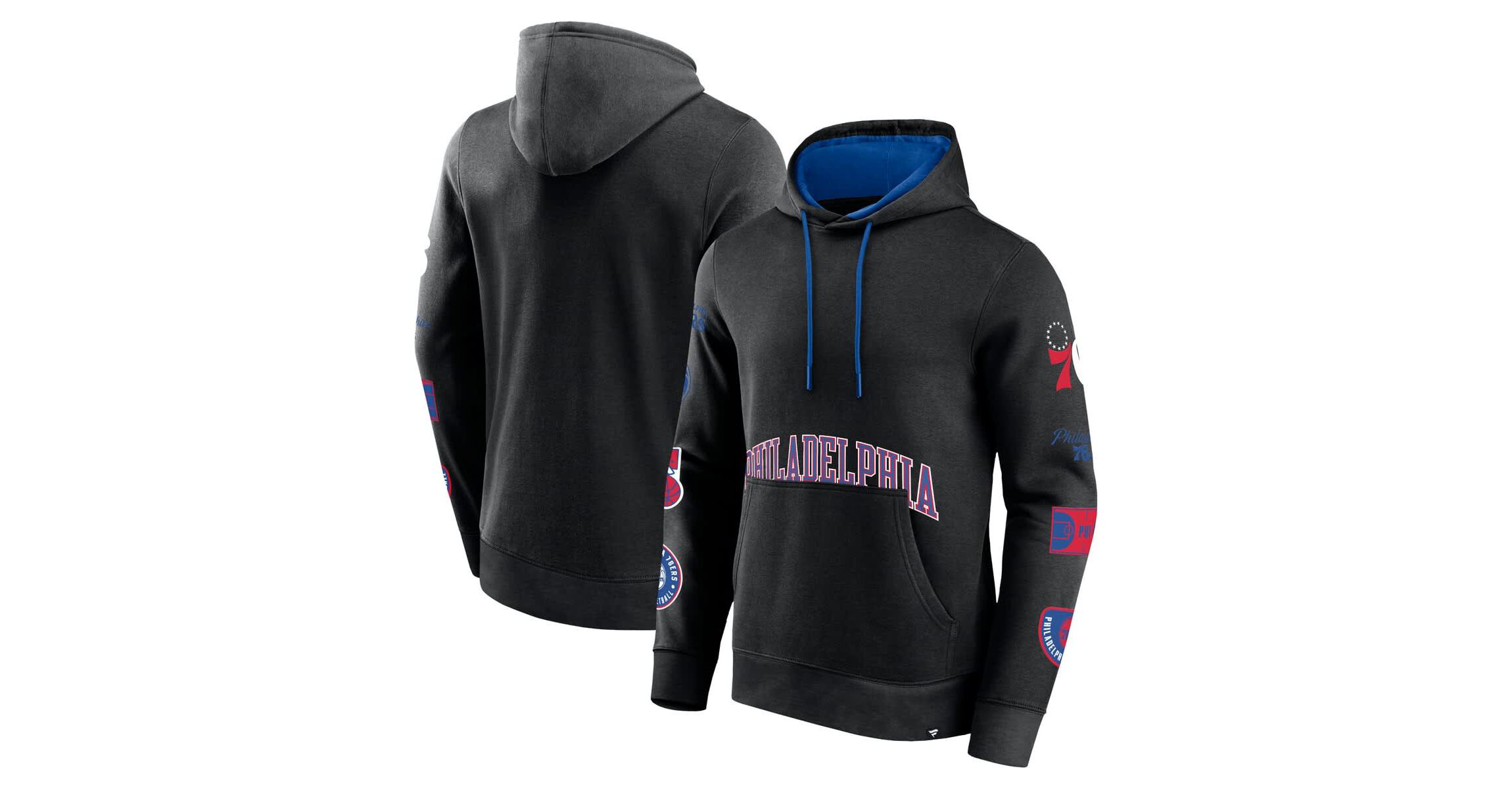NBA Fanatics Philadelphia 76ers Home Court Pullover Hoodie