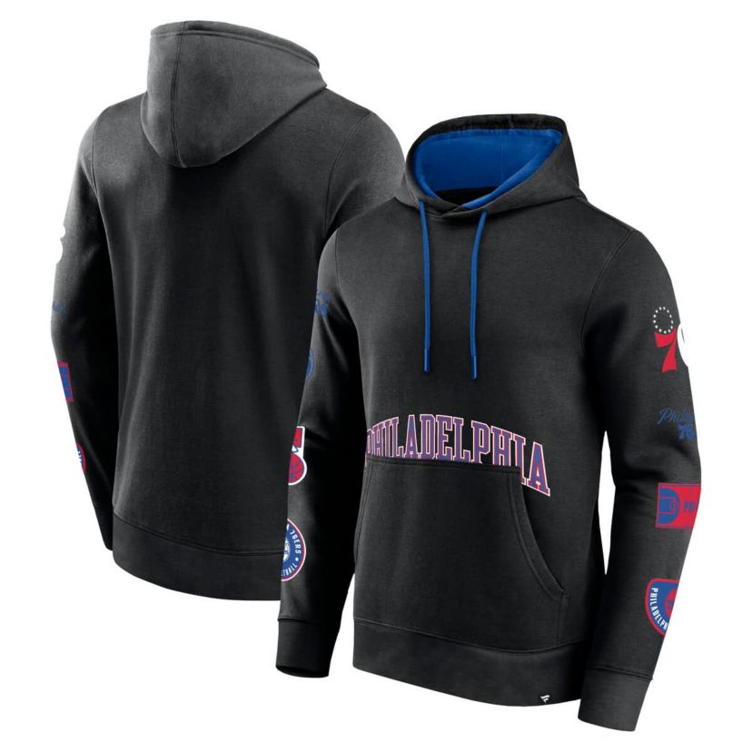 NBA Fanatics Philadelphia 76ers Home Court Pullover Hoodie