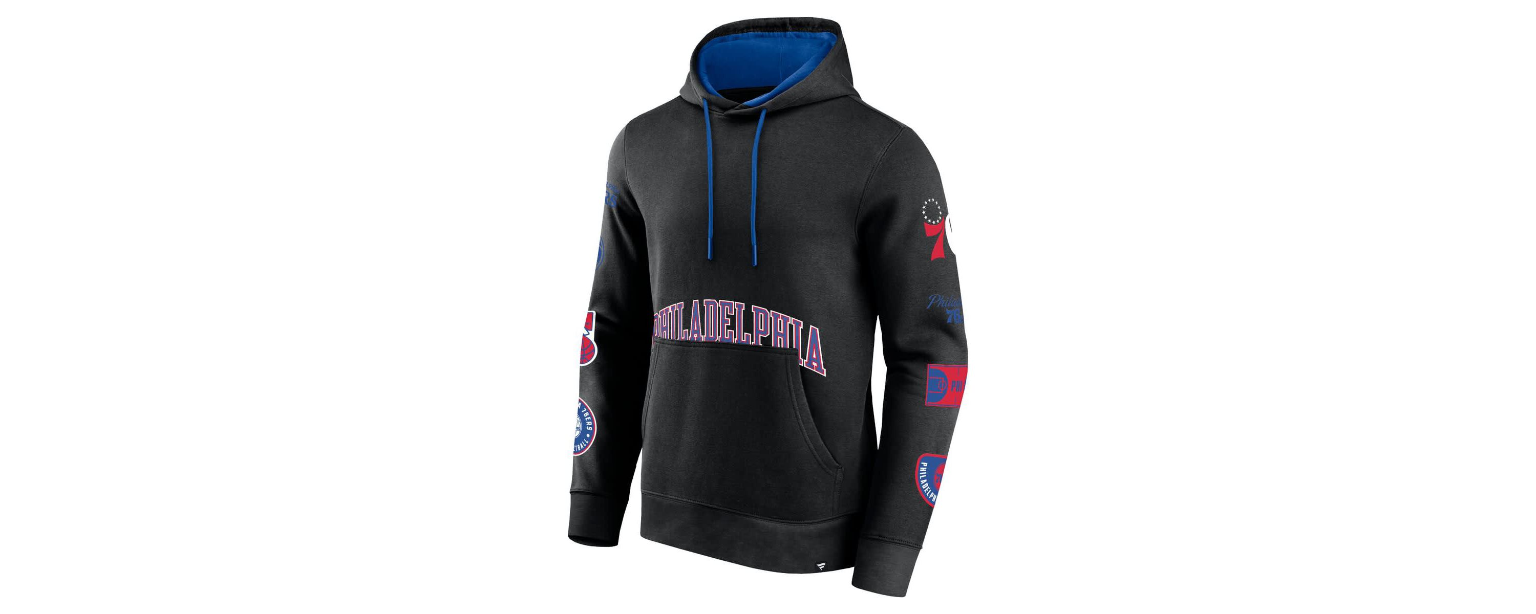 NBA Fanatics Philadelphia 76ers Home Court Pullover Hoodie