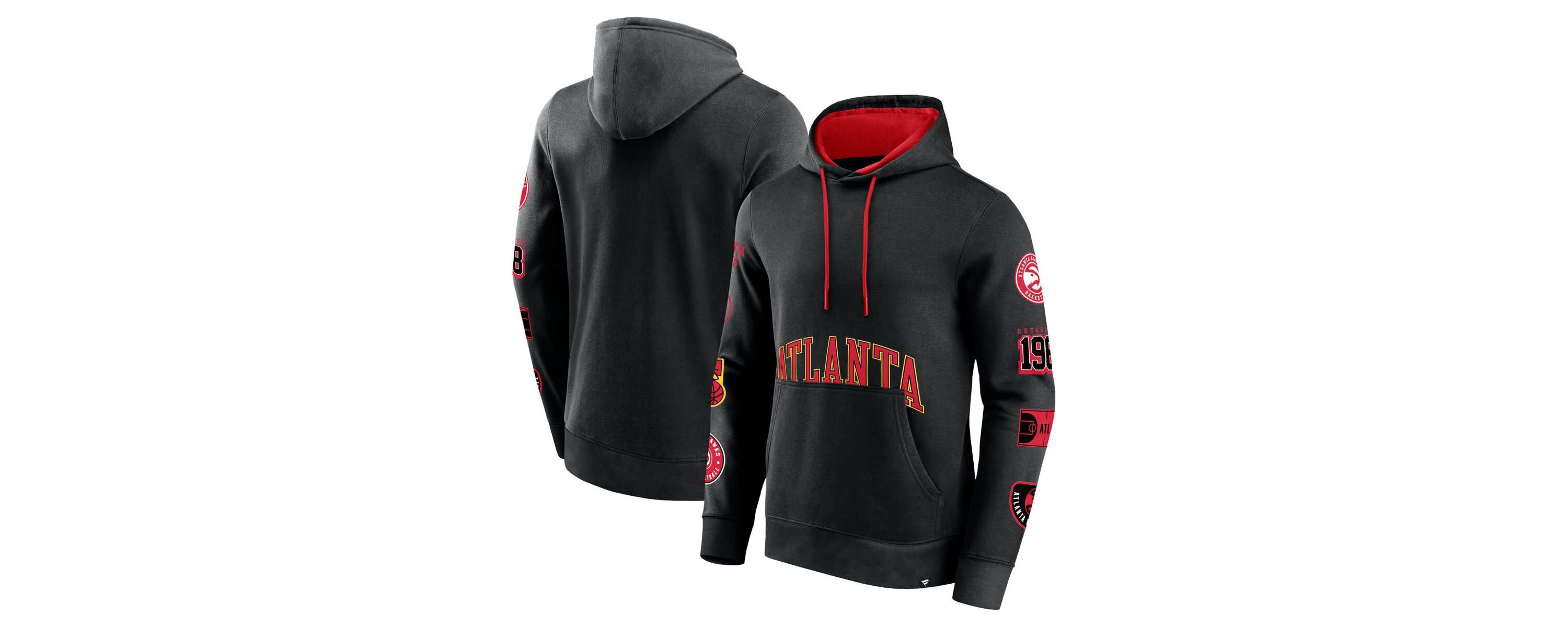 NBA Fanatics Atlanta Hawks Home Court Pullover Hoodie