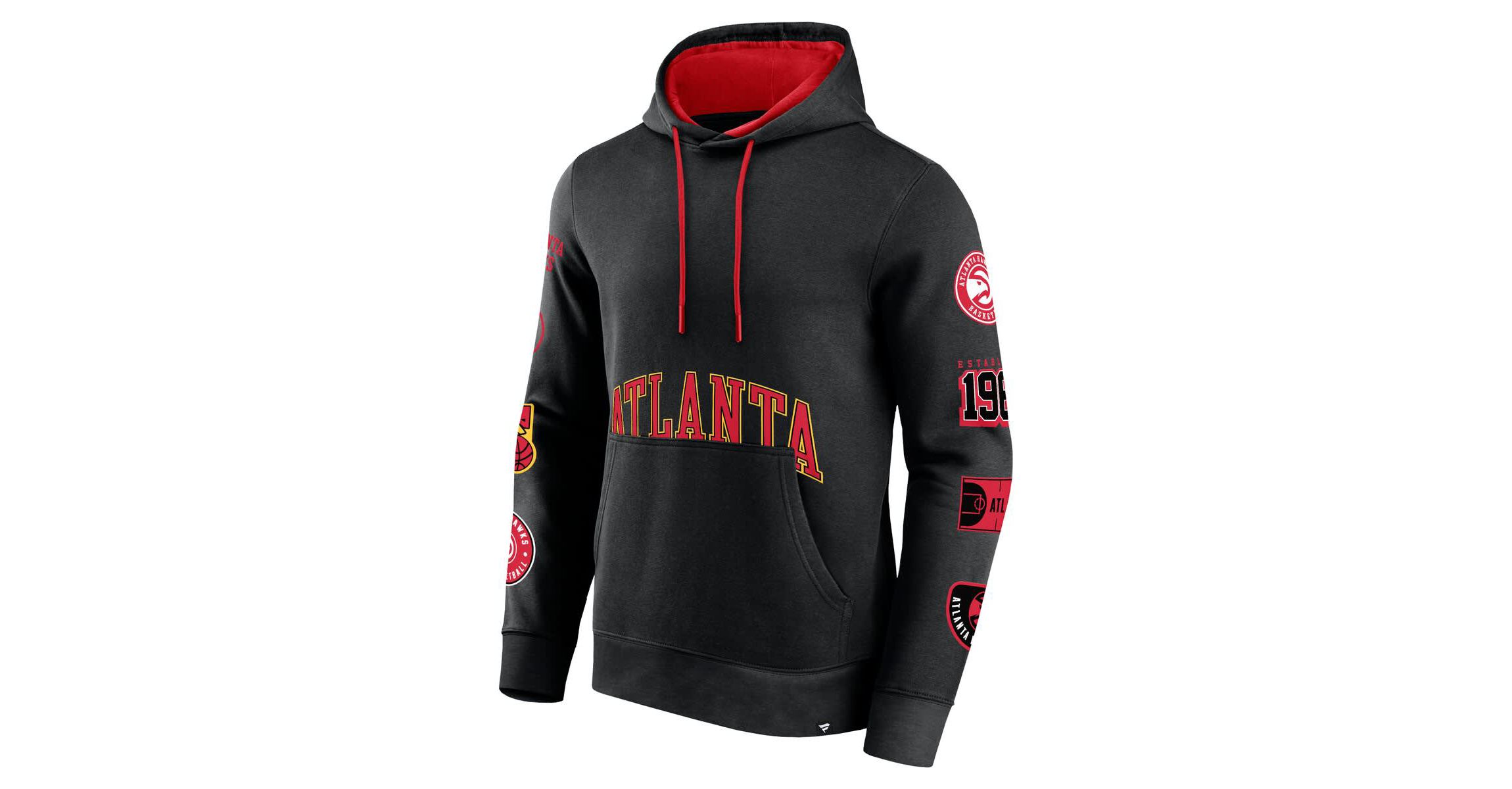 NBA Fanatics Atlanta Hawks Home Court Pullover Hoodie