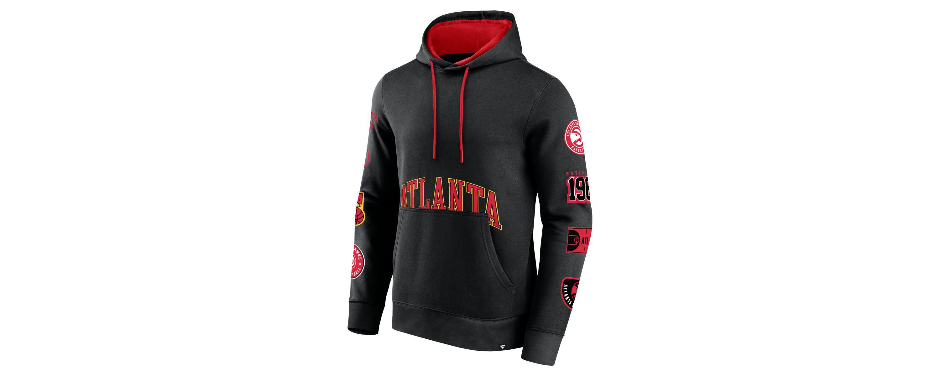 NBA Fanatics Atlanta Hawks Home Court Pullover Hoodie