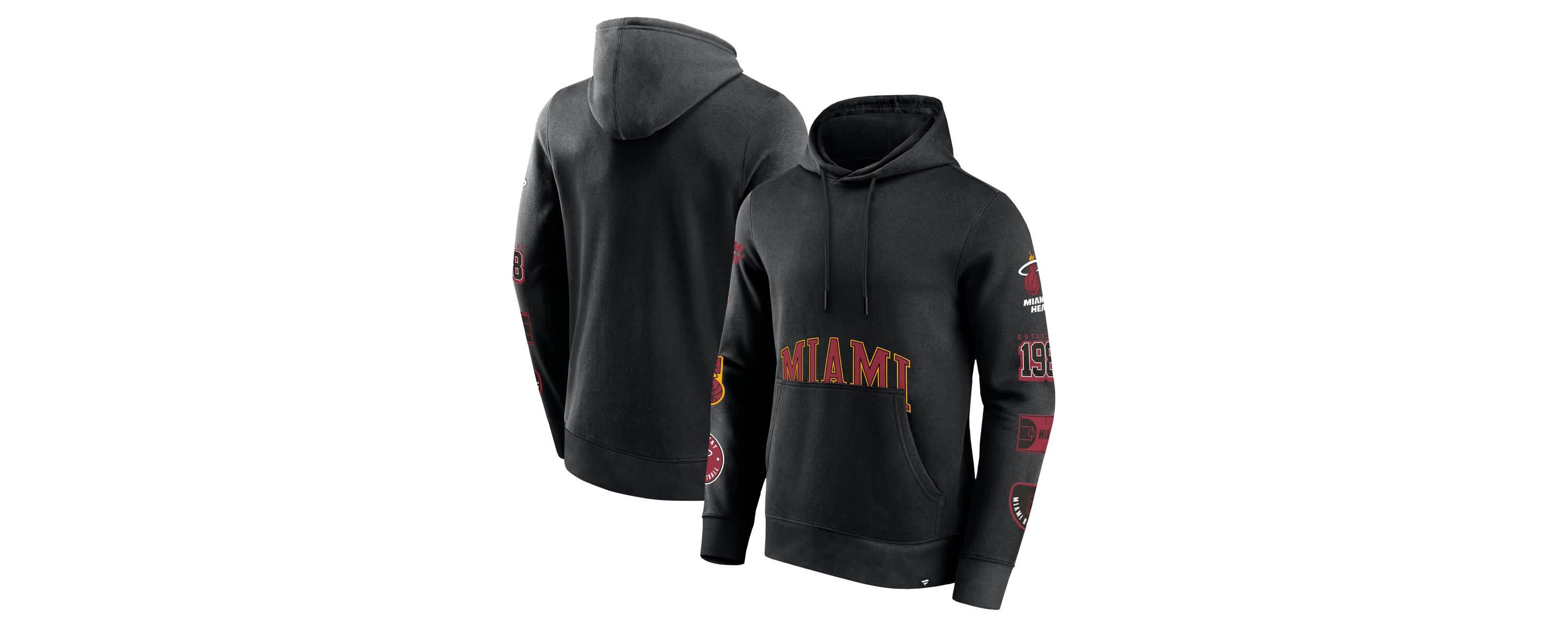 NBA Fanatics Miami Heat Home Court Pullover Hoodie