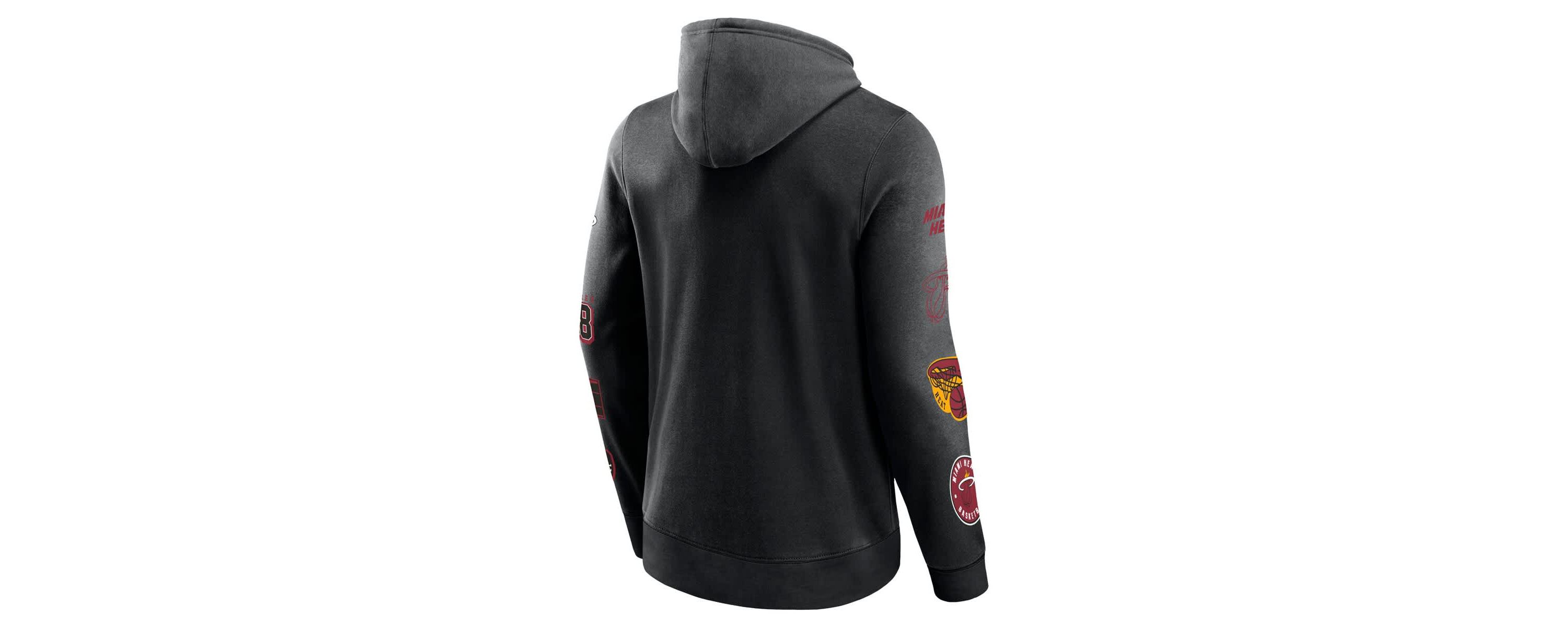 NBA Fanatics Miami Heat Home Court Pullover Hoodie