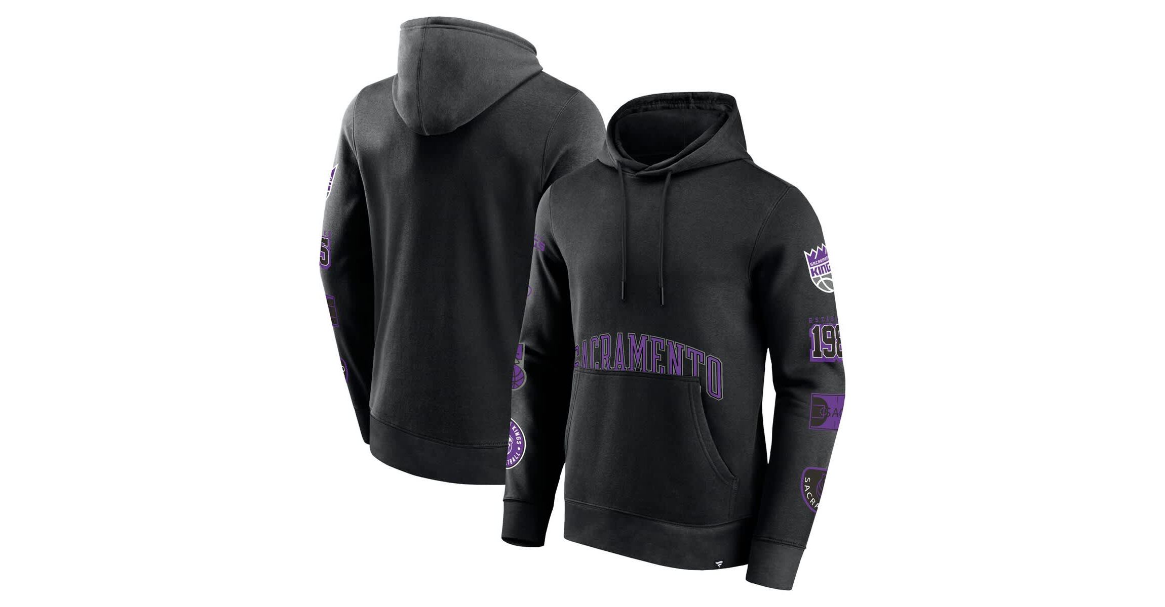 NBA Fanatics Sacramento Kings Home Court Pullover Hoodie