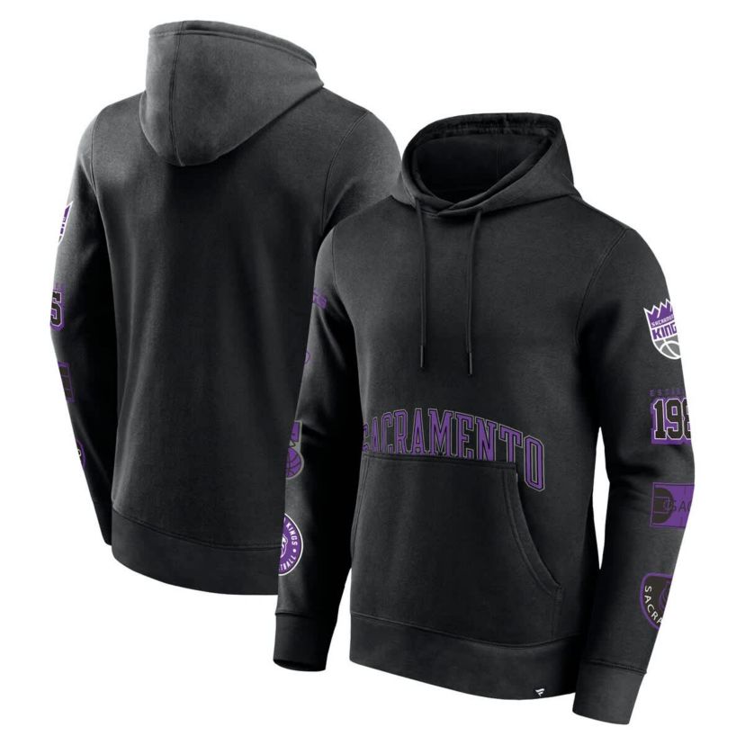 NBA Fanatics Sacramento Kings Home Court Pullover Hoodie