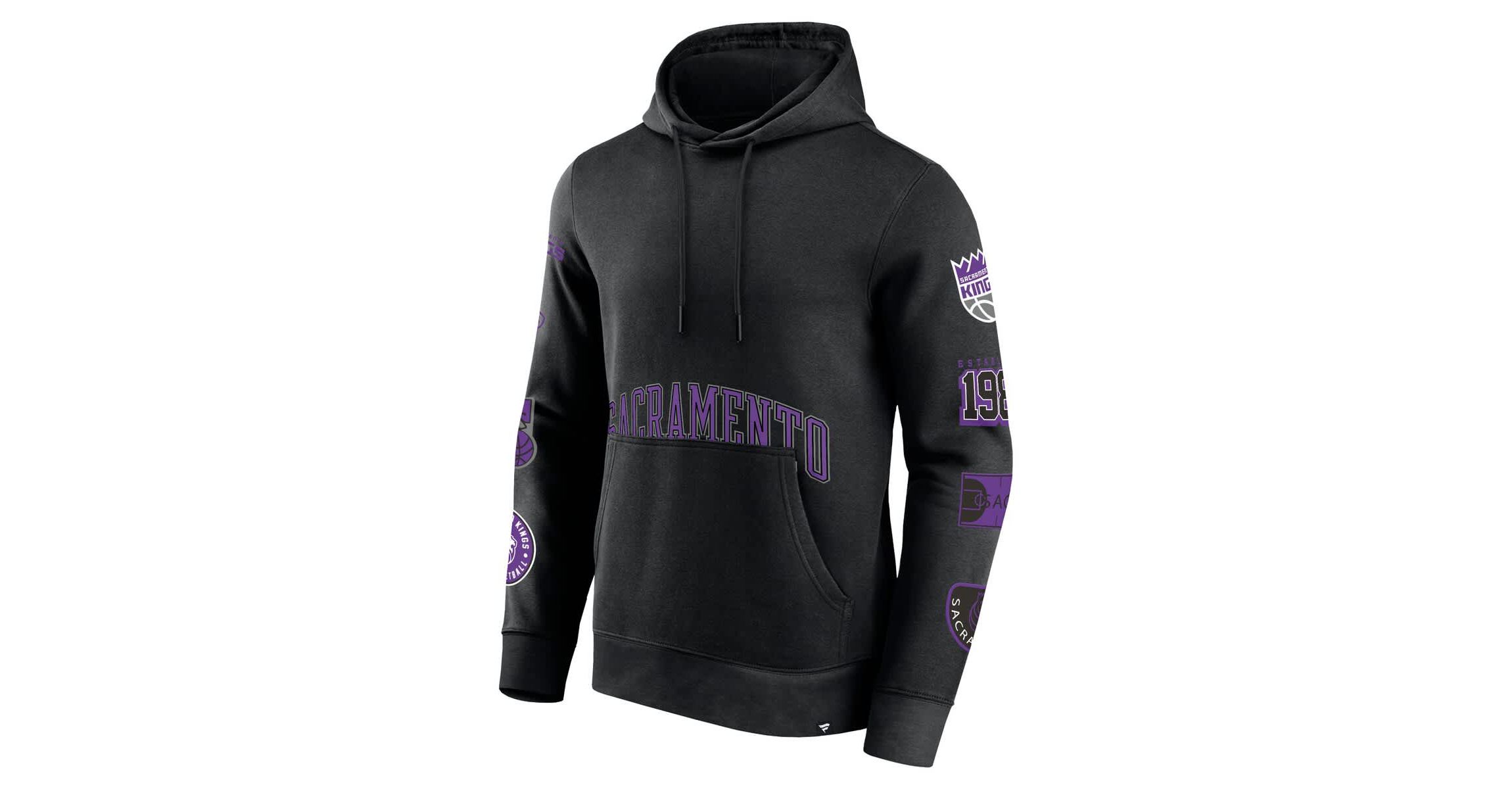 NBA Fanatics Sacramento Kings Home Court Pullover Hoodie