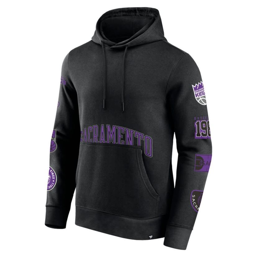 NBA Fanatics Sacramento Kings Home Court Pullover Hoodie