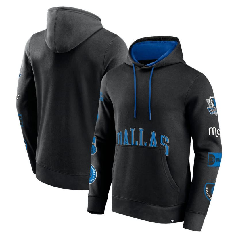 NBA Fanatics Dallas Mavericks Home Court Pullover Hoodie