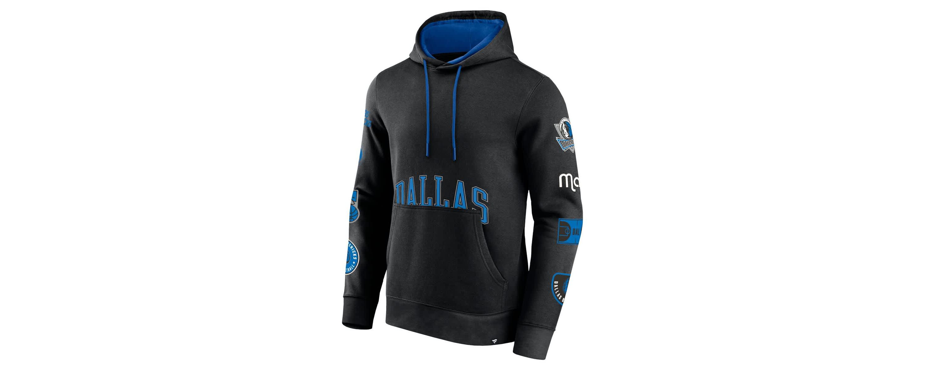 NBA Fanatics Dallas Mavericks Home Court Pullover Hoodie
