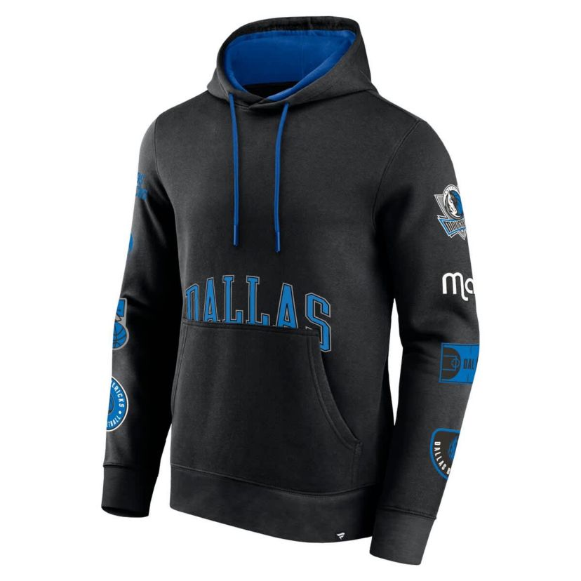 NBA Fanatics Dallas Mavericks Home Court Pullover Hoodie