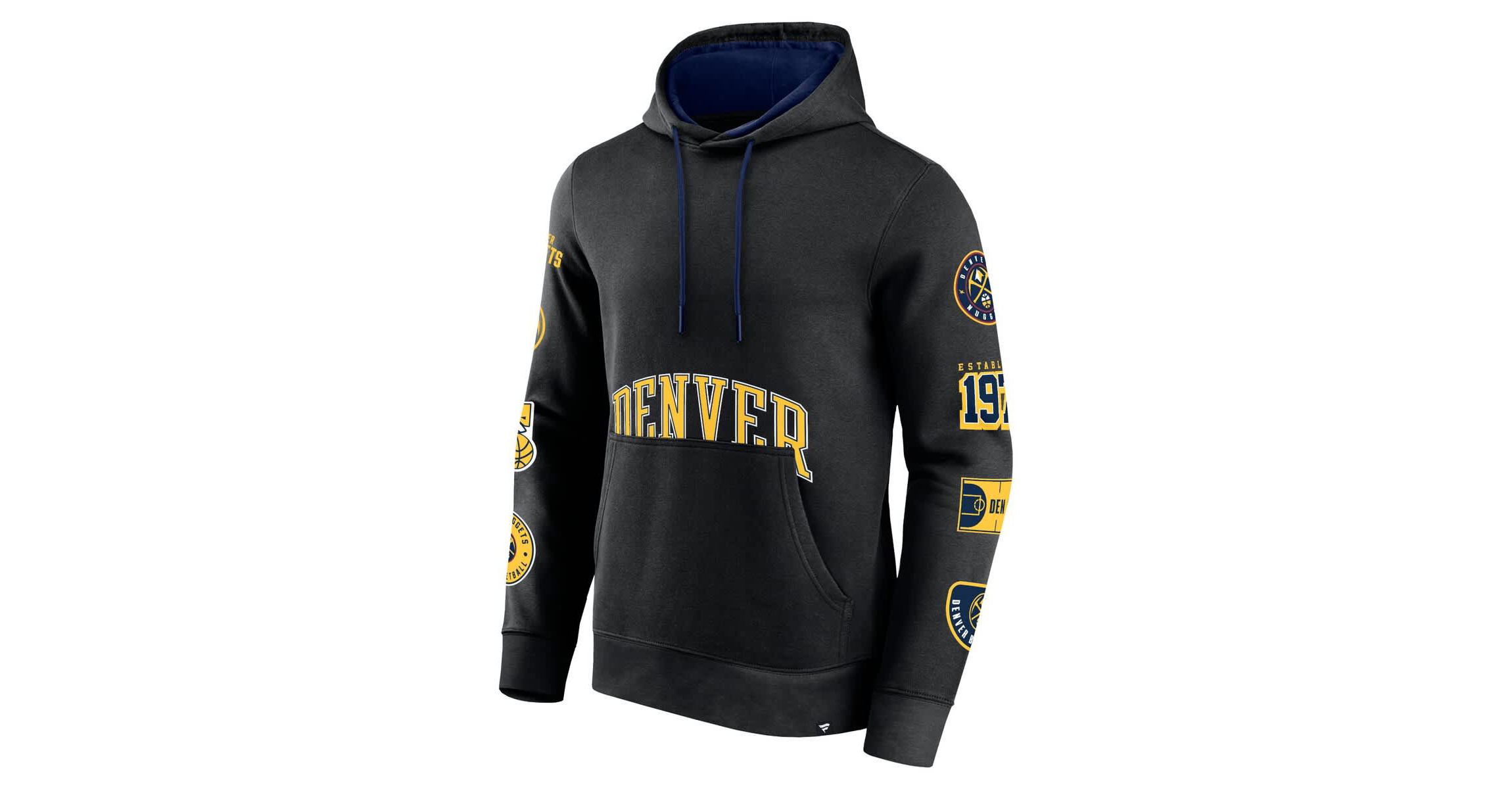 NBA Fanatics Denver Nuggets Home Court Pullover Hoodie