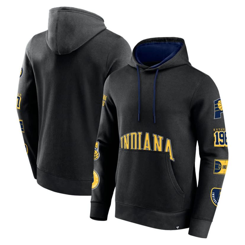 NBA Fanatics Indiana Pacers Home Court Pullover Hoodie
