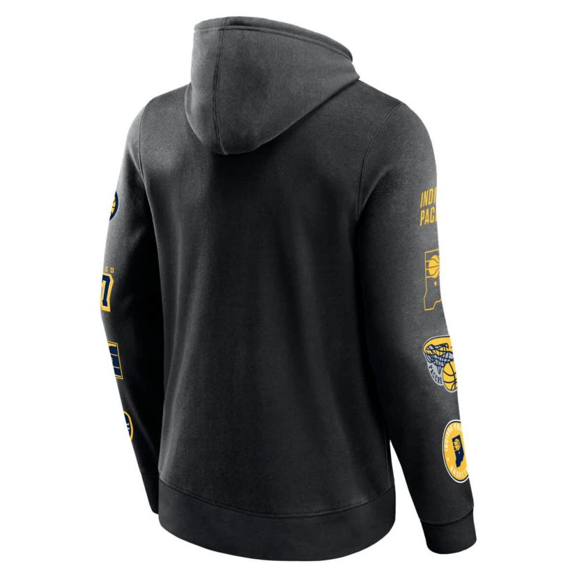 NBA Fanatics Indiana Pacers Home Court Pullover Hoodie