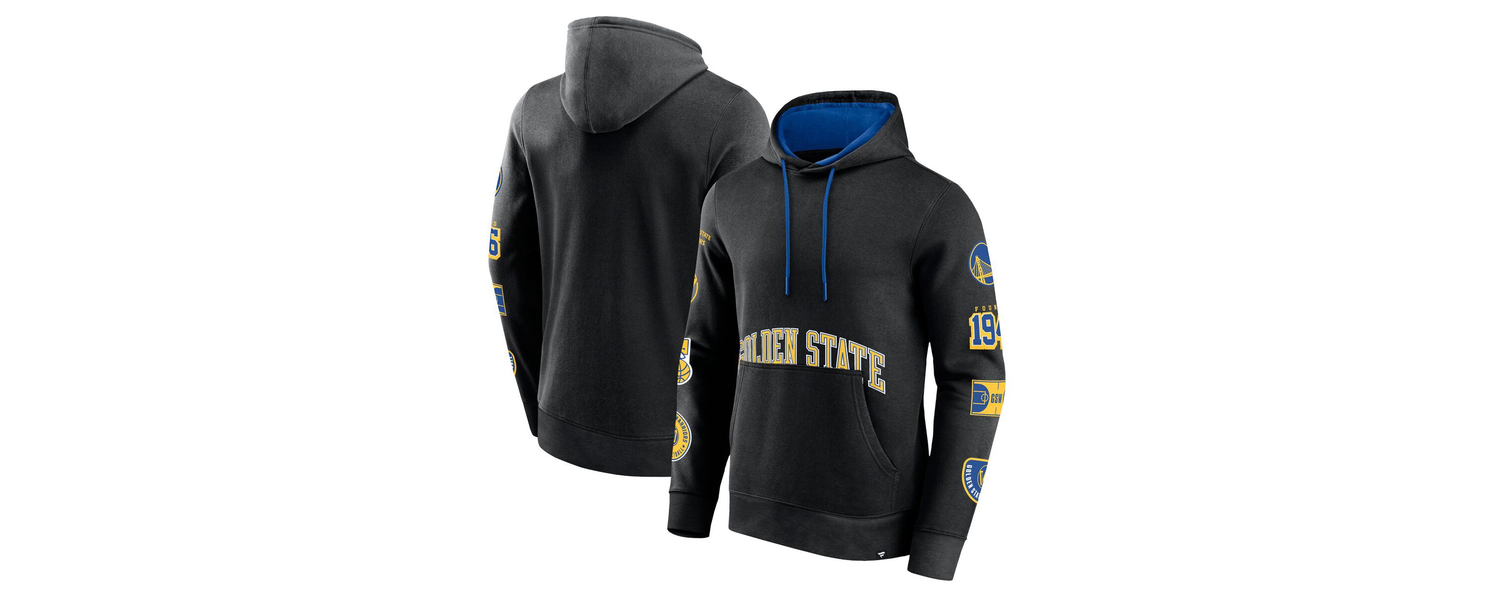 NBA Fanatics Golden State Warriors Home Court Pullover Hoodie