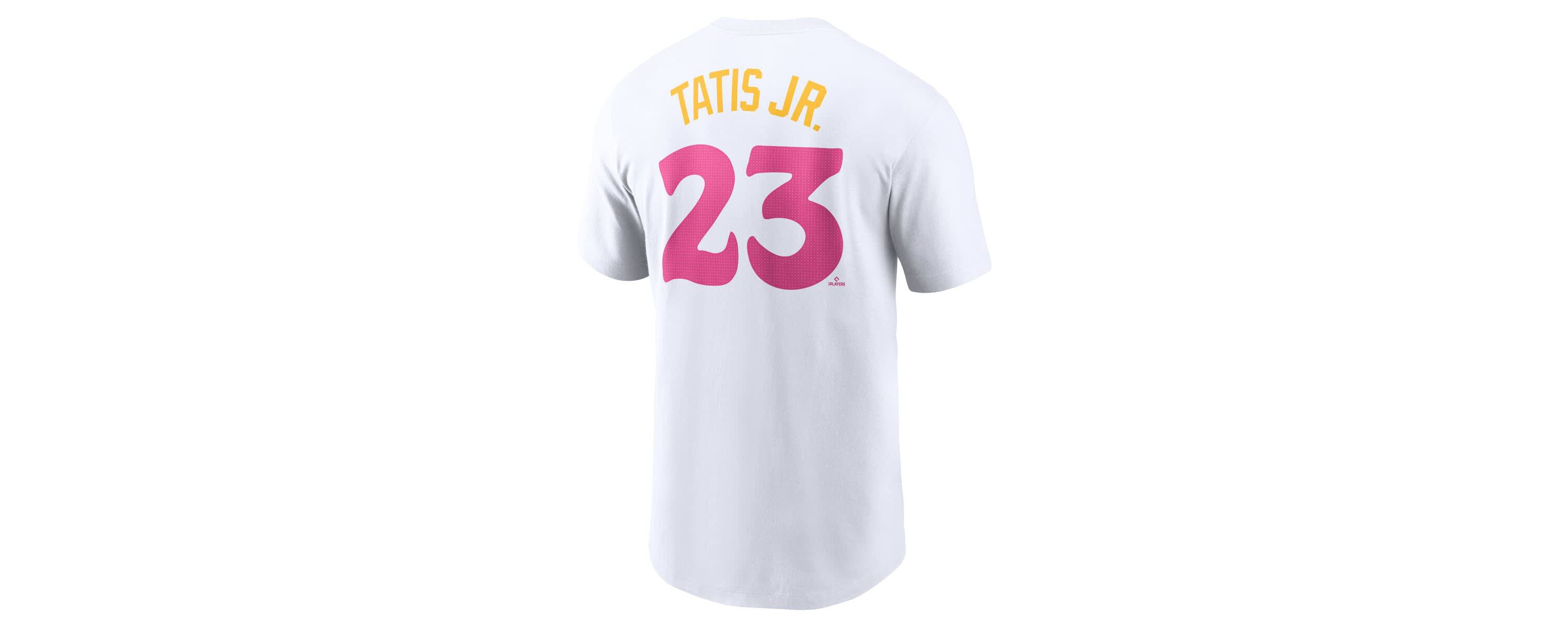 MLB Nike Fernando Tatis Jr. San Diego Padres City Connect Fuse Name & Number T-Shirt