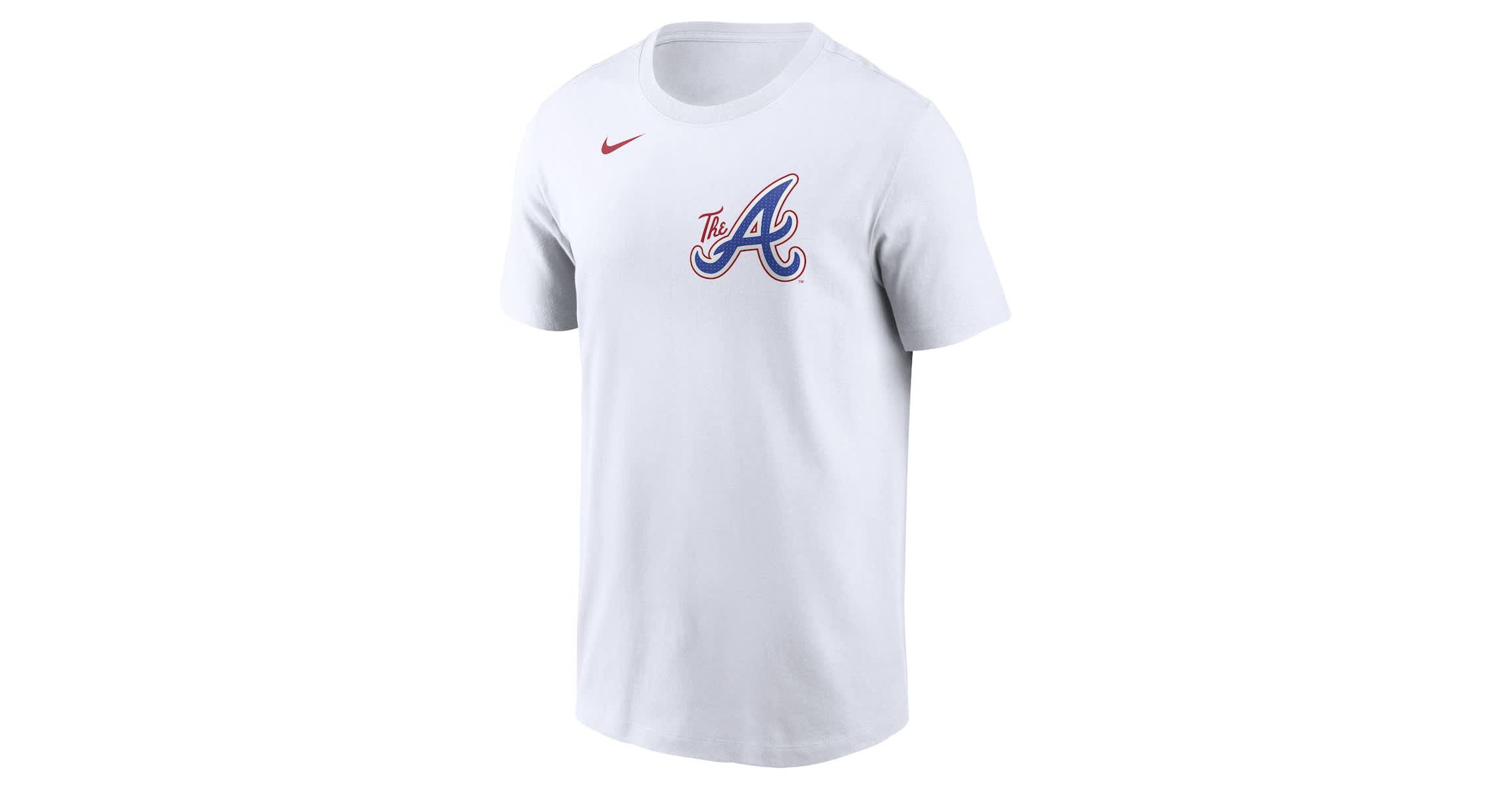 MLB Nike Ronald Acuña Jr. Atlanta Braves City Connect Fuse Name & Number T-Shirt