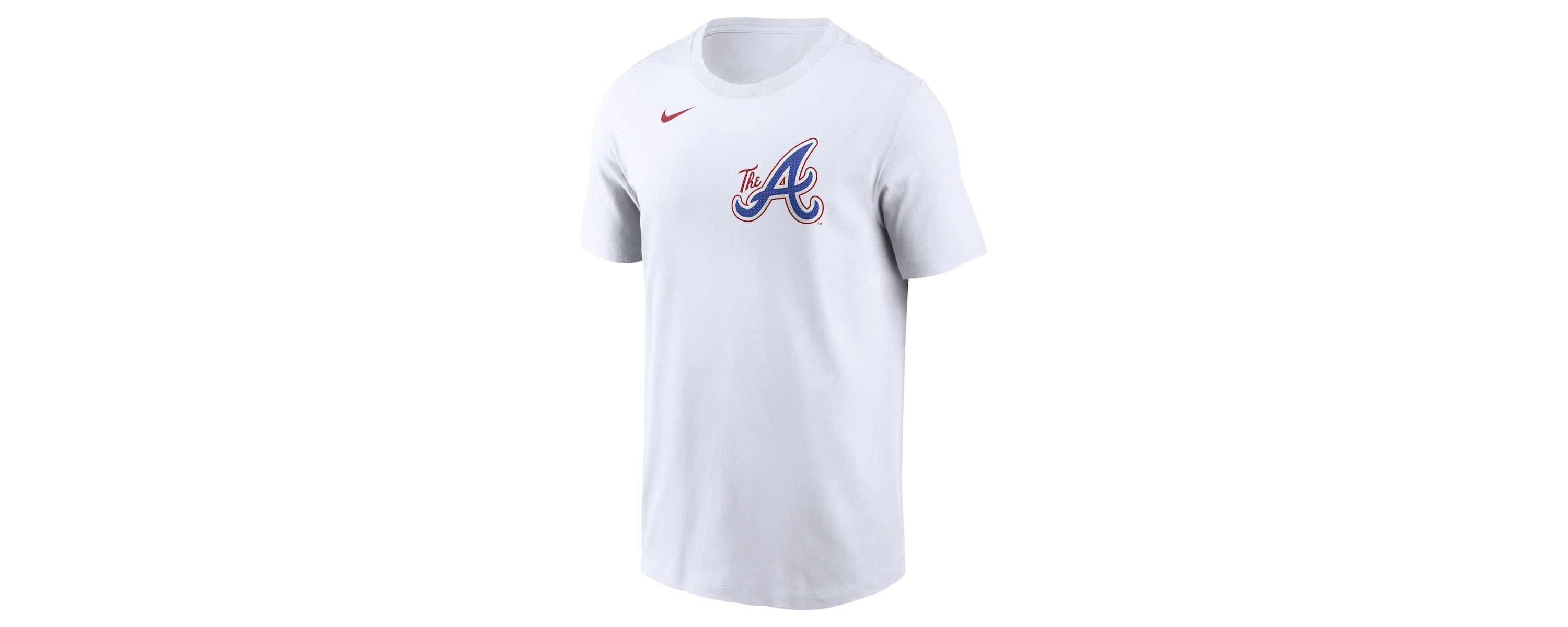 MLB Nike Ronald Acuña Jr. Atlanta Braves City Connect Fuse Name & Number T-Shirt
