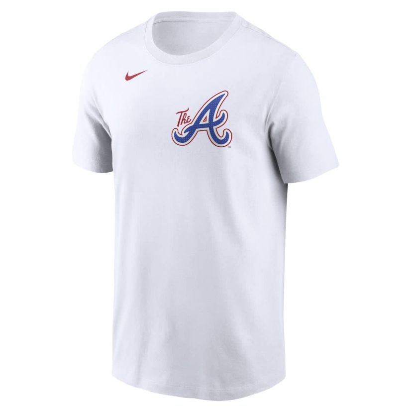 MLB Nike Ronald Acuña Jr. Atlanta Braves City Connect Fuse Name & Number T-Shirt