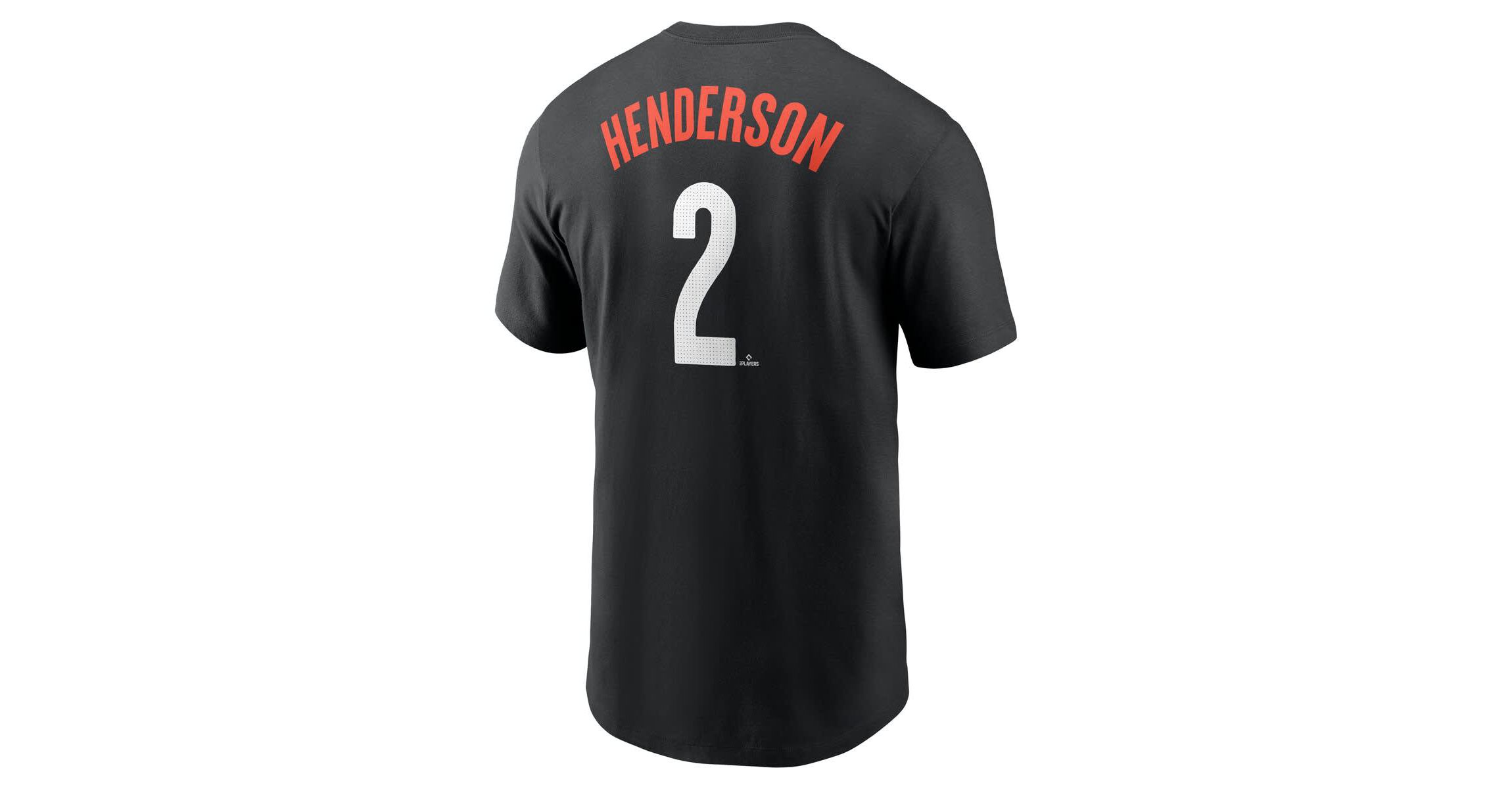 MLB Nike Gunnar Henderson Baltimore Orioles Fuse City Connect Name & Number T-Shirt
