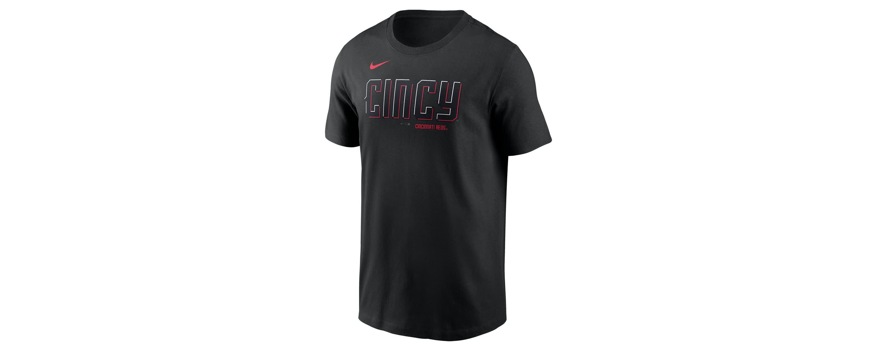 MLB Nike Ken Griffey Jr. Cincinnati Reds City Connect Fuse Name & Number T-Shirt